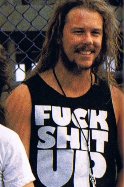 FUCK SHIT UP T-shirt as worn by James Hetfield Metallica