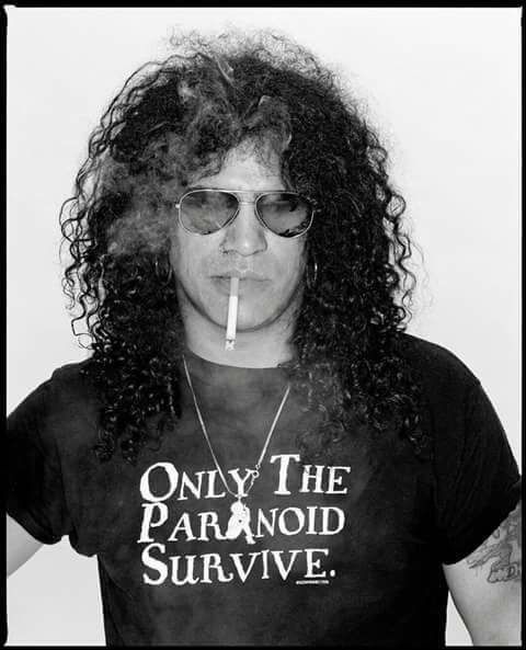 Slash 'Only The Paranoid Survive' t-shirt. PYGear.com