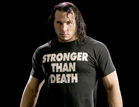 STRONGER THAN DEATH T-shirt as worn by Matt Hardy. PYGOD.COM