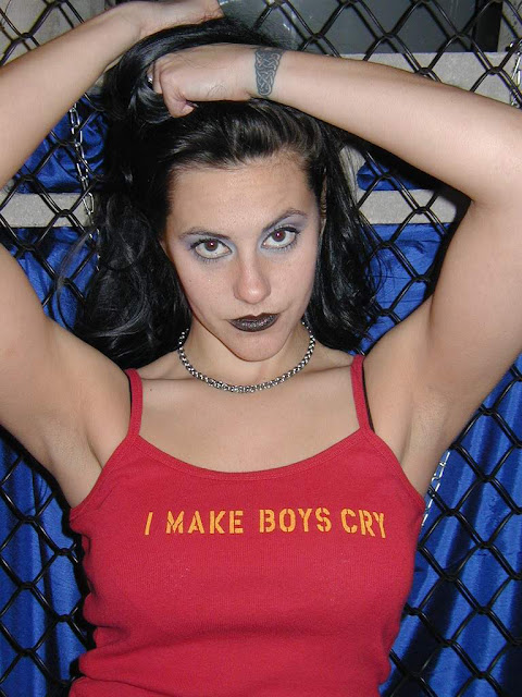 Daffney 'I Make Boys Cry' shirt. PYGear.com