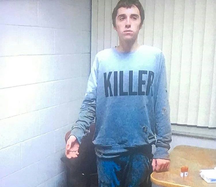 KILLER sweatshirt as worn by school shooter T.J. Lane PYGear.com