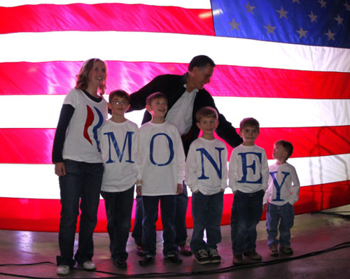 Romney Family MONEY line-up.  PYGear.com