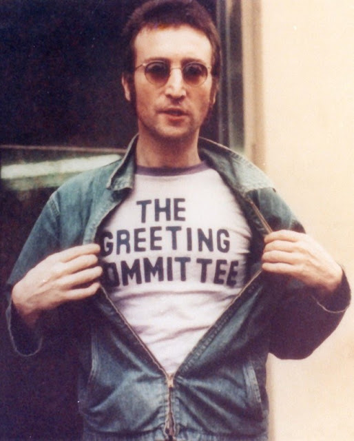 John Lennon The Greeting Committee shirt. PYGear.com