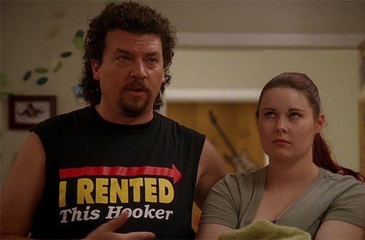 I Rented This Hooker shirt as worn by Kenny Powers on Eastbound & Down.  PYGear.com