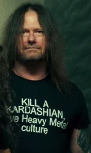 Kill a Kardashian Save Heavy Metal culture shirt as worn by Gary Holt Slayer Exodus. PYGear.com