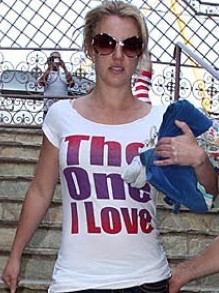 Britney Spears The One I Love t-shirt. PYGear.com