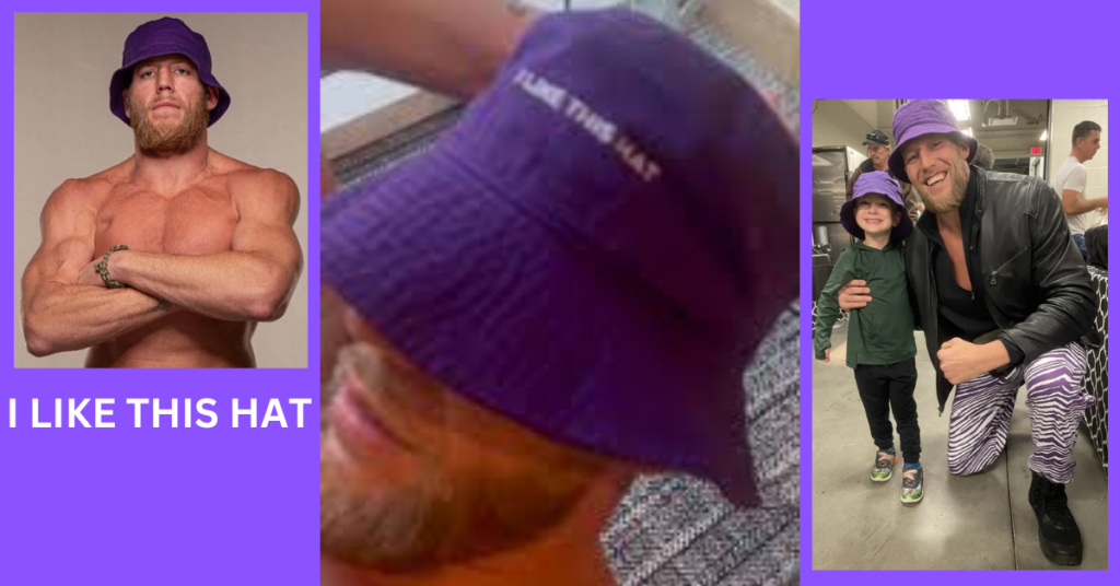 Jake Hager 'I Like This Hat' bucket hat. PYGear.com