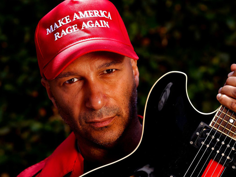 MAKE AMERICA RAGE AGAIN Tom Morello maga red hat