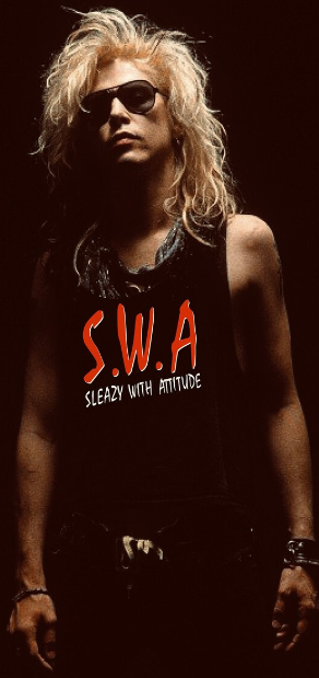 Sleazy With Attitude shirt Duff McKagan Guns N Roses. PYGear.com