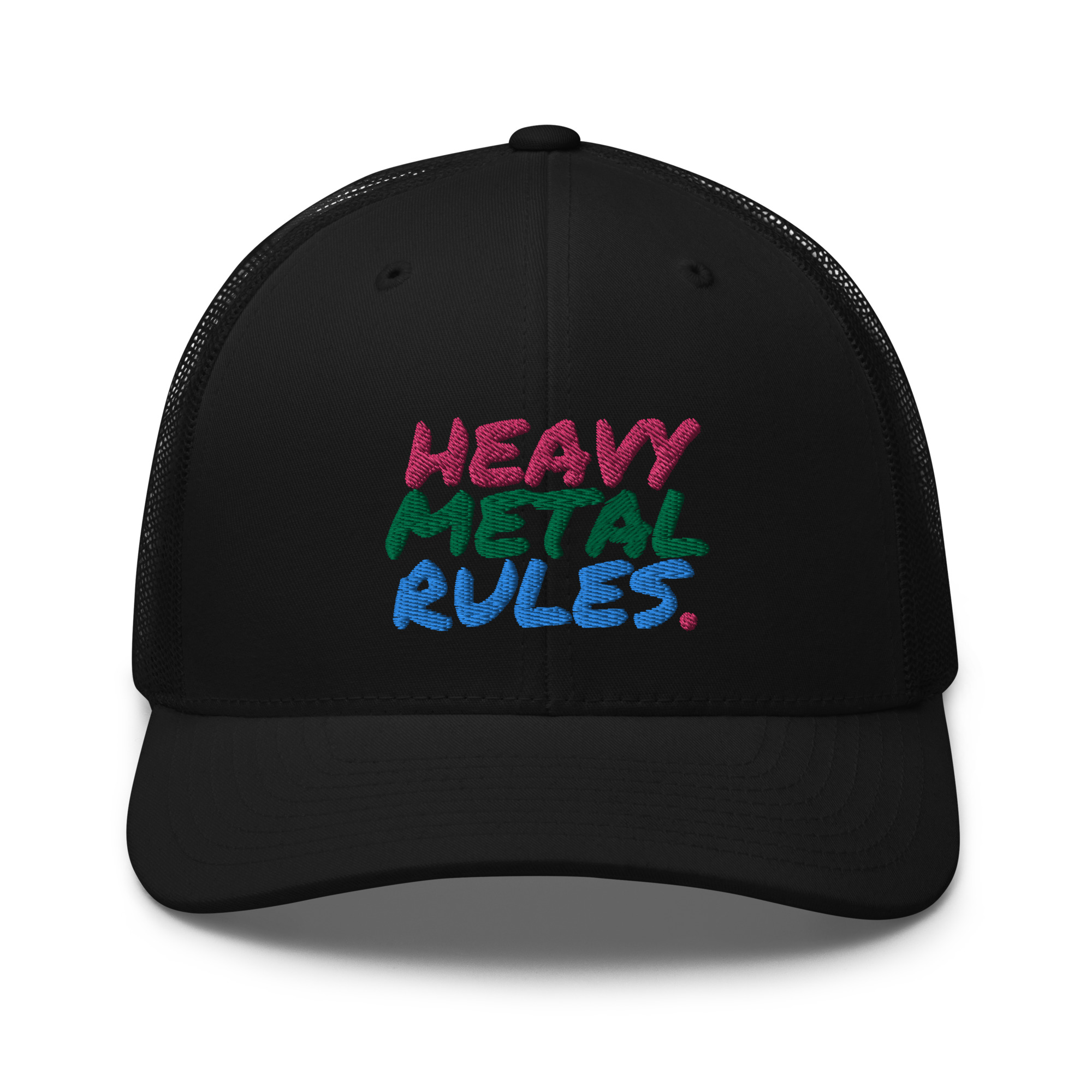 HEAVY METAL RULES Embroidered Hat